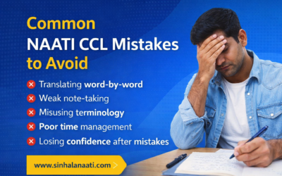 Common NAATI CCL Mistakes (and How to Avoid Them)