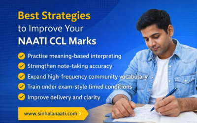 Best Strategies to Improve Your NAATI CCL Marks